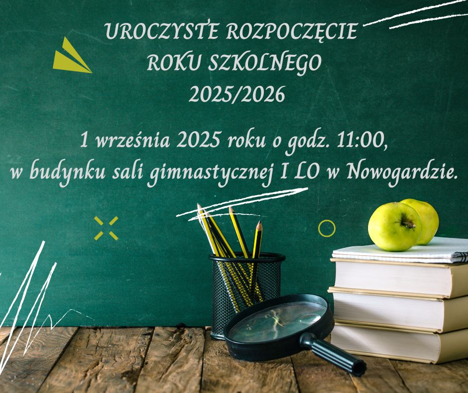 ROZPOCZĘCIE ROKU SZKOLNEGO 2025/2026